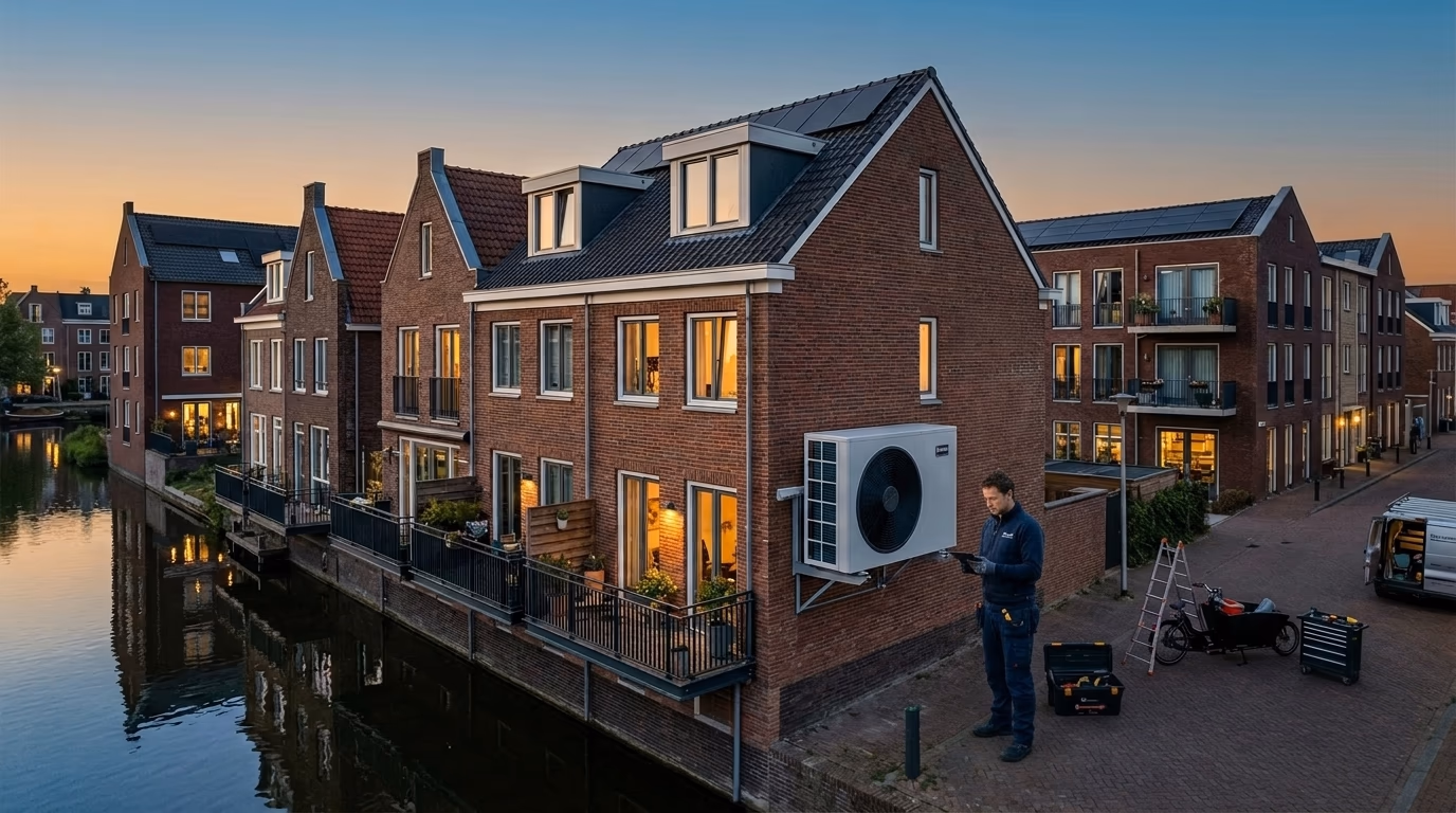 Energielabel verbeteren tips: Verduurzaam uw pand in de Randstad - illustratie voor Demo Installatiebedrijf