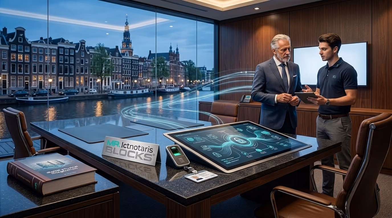 De essentie van betrouwbare ICT voor notarissen: een gids voor veiligheid en compliance - illustratie voor Ictnotaris