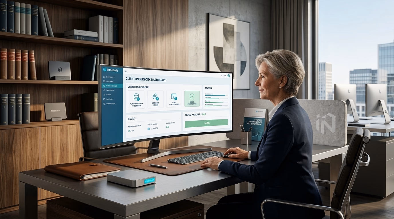 WWFT compliance voor het notariaat: de rol van IT en softwareondersteuning - illustratie voor Ictnotaris