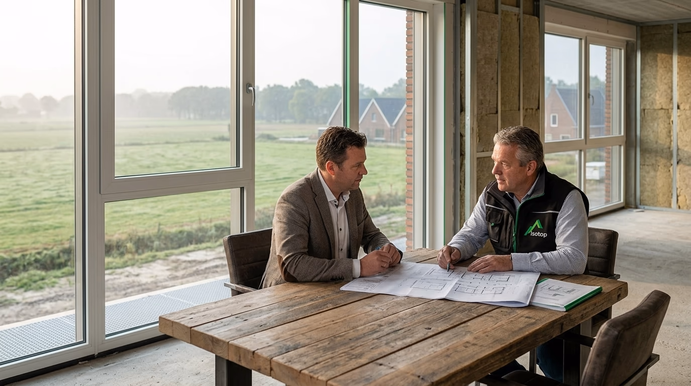 Isotop als uw betrouwbare partner voor zakelijke isolatie in Twente - illustratie voor Isotop Isolatie
