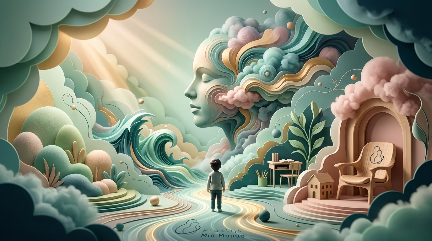 Het hooggevoelige kind begrijpen en ondersteunen: een gids voor ouders en professionals - illustratie voor Mio Mondo