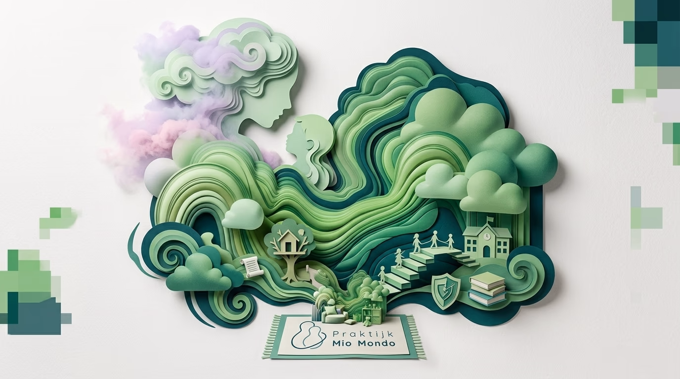 Mio Mondo Kindertherapie: een holistische gids voor de ontwikkeling van uw kind - illustratie voor Mio Mondo