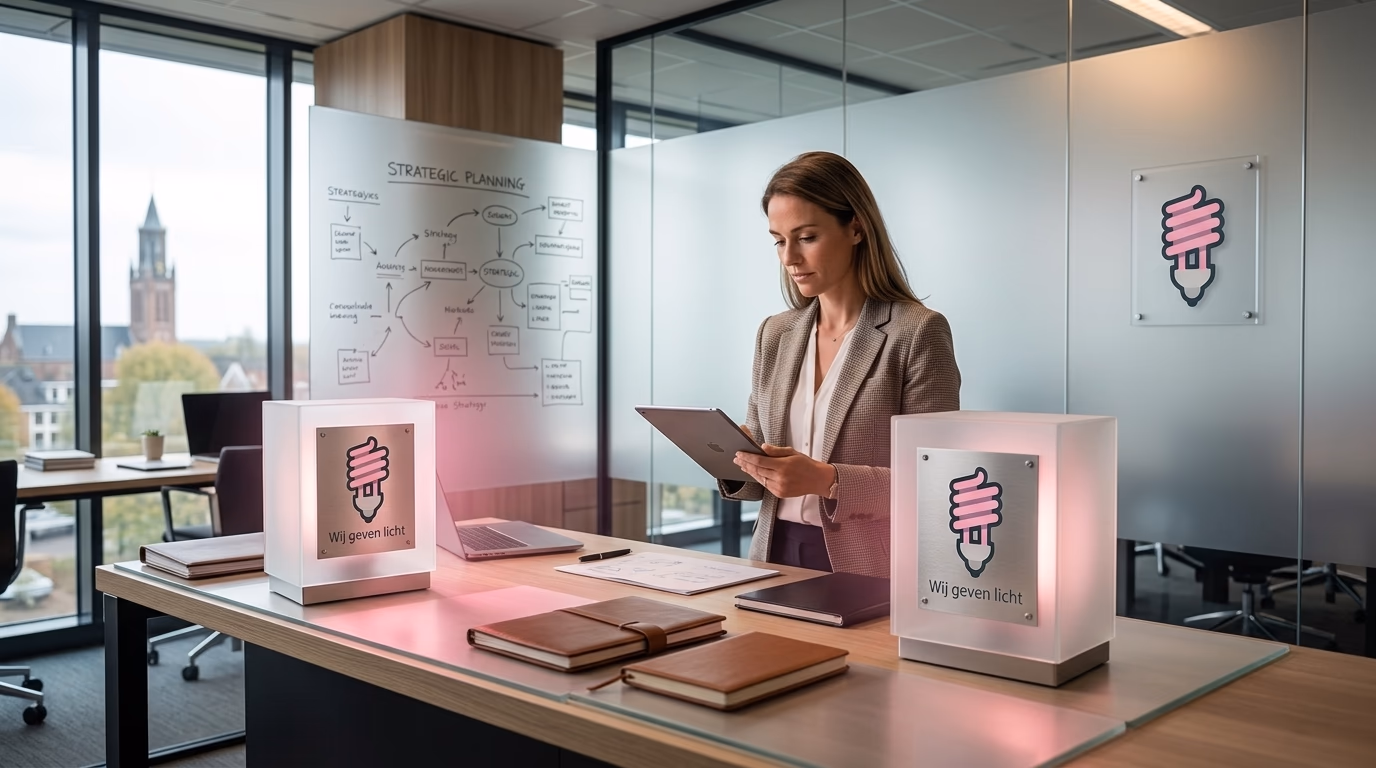 Personal branding voor de zzp'er: word de enige keuze in de markt - illustratie voor Wij geven licht